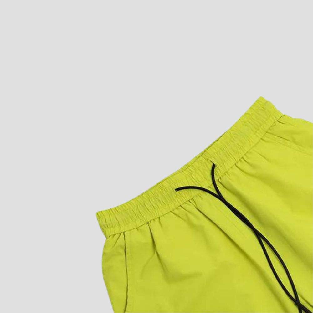 Lightweight and Ergonomic Thin Hooded Jacket & Shorts Set with Vibrant Style