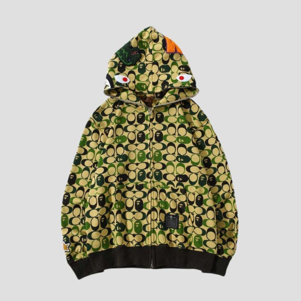 Trendy Camouflage Hoodie
