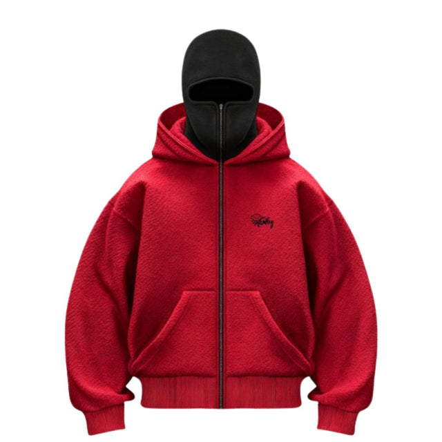Unique Dual Hood Hoodie