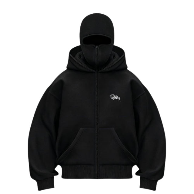 Unique Dual Hood Hoodie