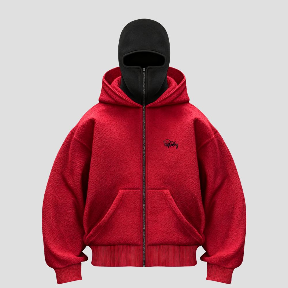 Unique Dual Hood Hoodie