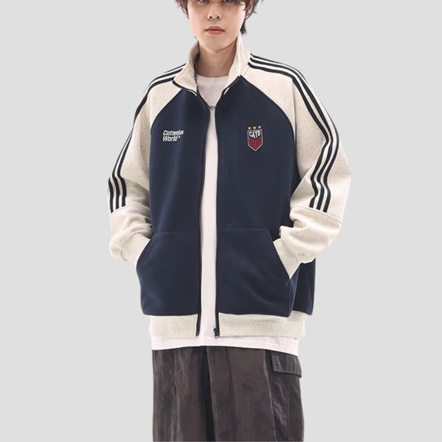 Cozy jacket designed for both men and women wear