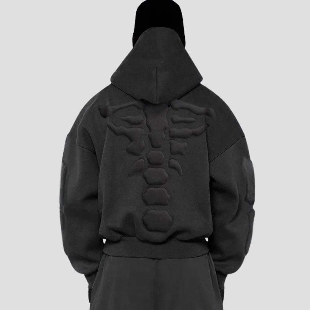 Cozy 3D Skeleton Hoodie