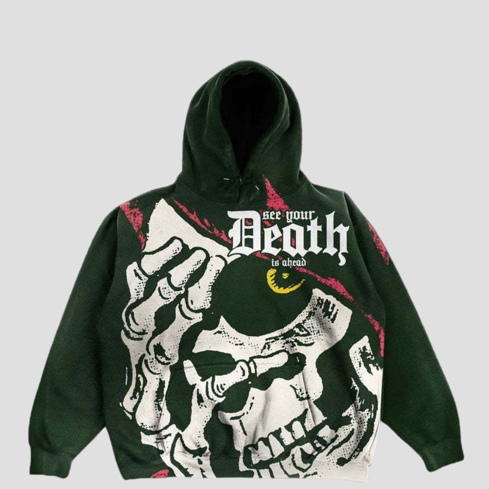Y2K Gothic Devil Horn Hoodie