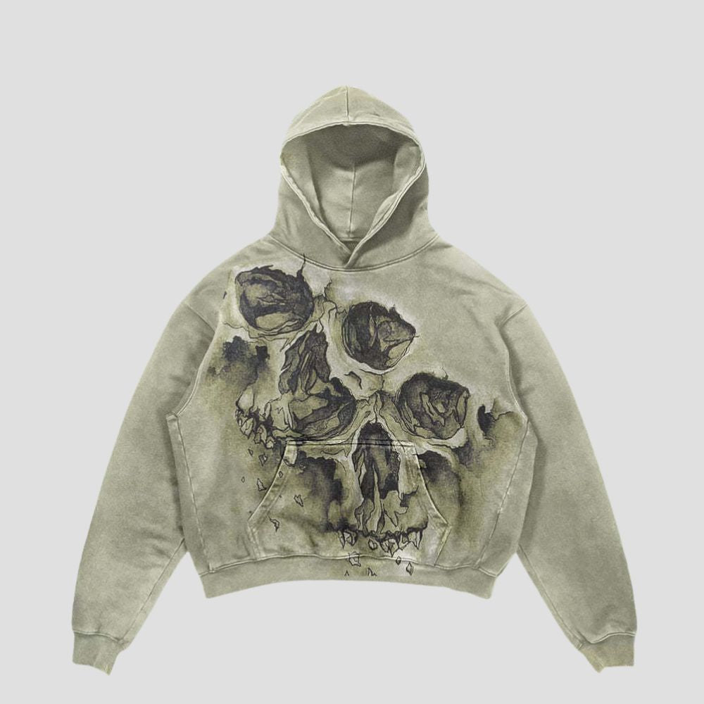 Y2K Gothic Devil Horn Hoodie