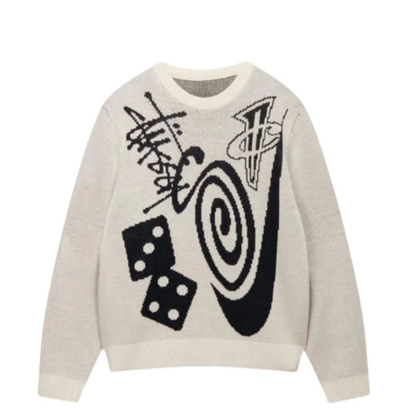 Graffiti Art Knit Sweater