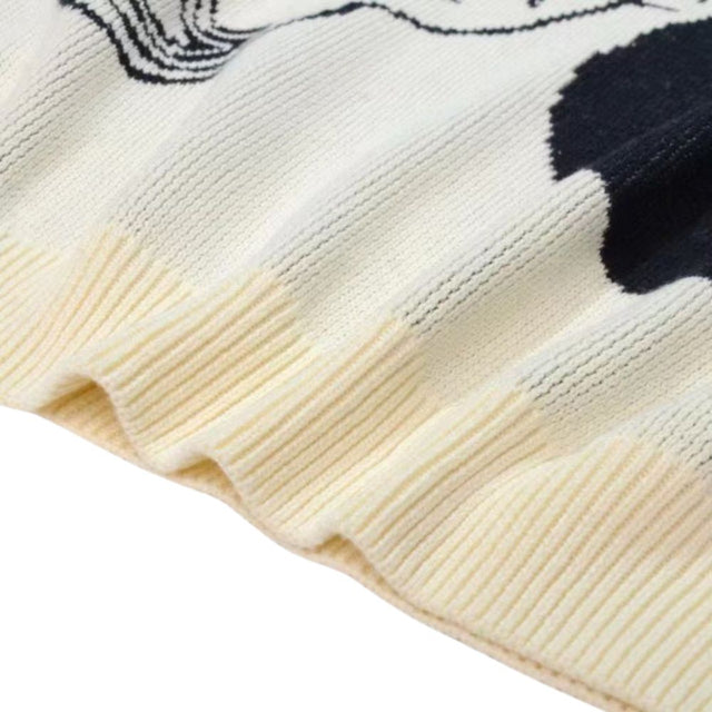 Graffiti Art Knit Sweater