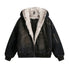Vintage Distressed Hooded Jacket