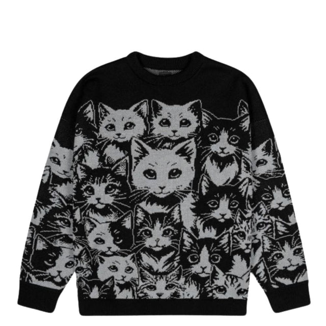 Street Cat Knit Sweater