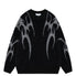 Crewneck Mohair Knit Sweater