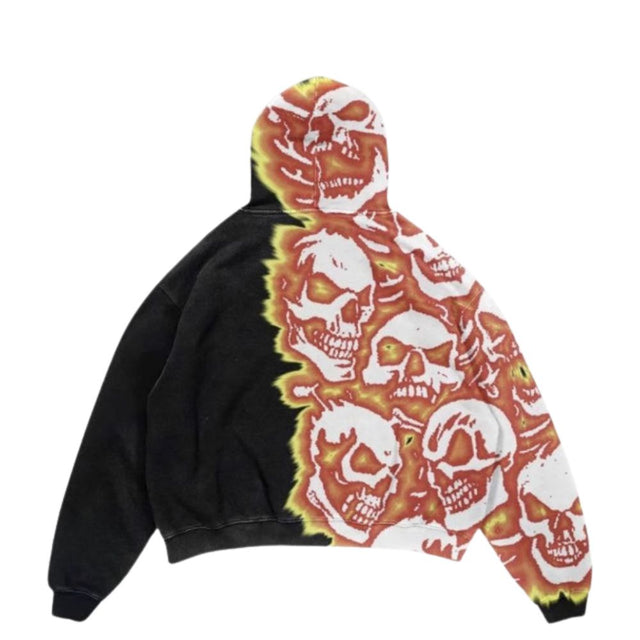Floral Flame Hoodie