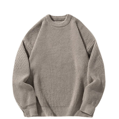 Solid Chunky Knit Sweater