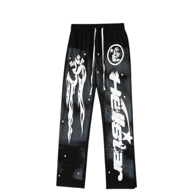Hell Star Printed Pants