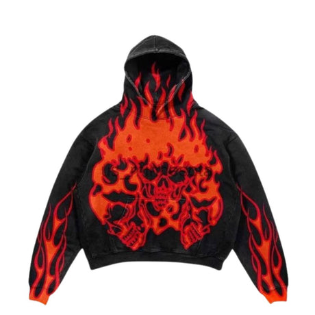 Floral Flame Hoodie