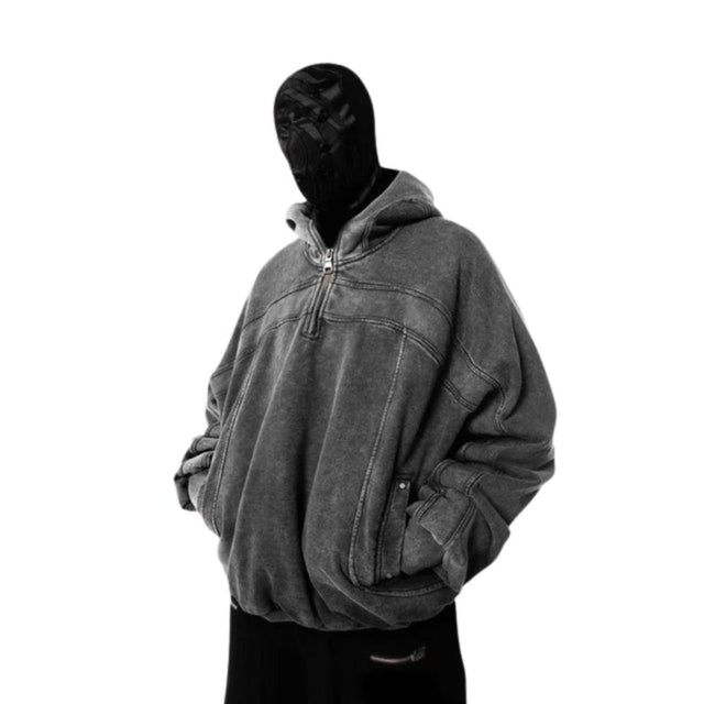 Y2K Masked Zip Hoodie