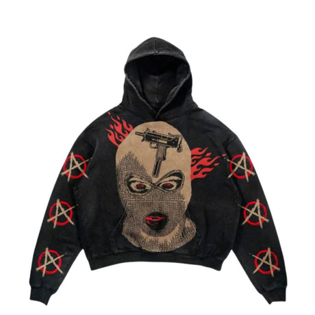 333 Tactical Vest Print Hoodie