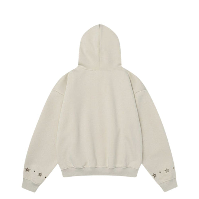 Star Embroidered Hoodie