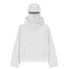 Double Hood Full Face Half-Zip Hoodie