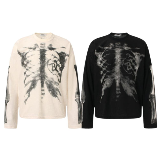 Minimal Skeleton Sweatshirt