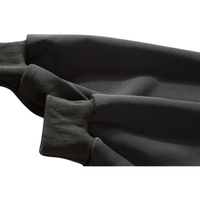 Solid Half-Zip Hoodie