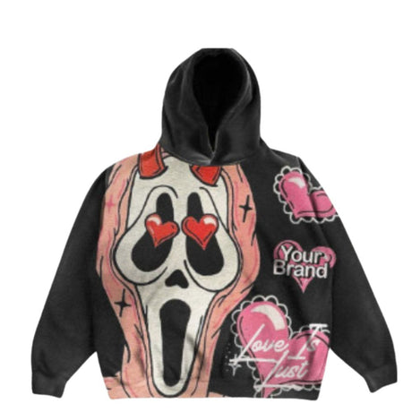 Y2K Gothic Devil Horn Hoodie