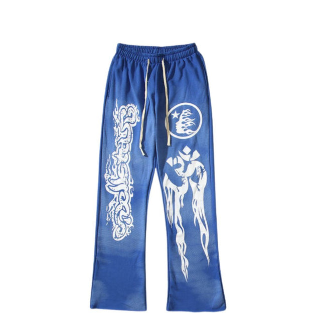 Hell Star Printed Pants