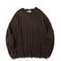 Solid Distressed Knit Sweater