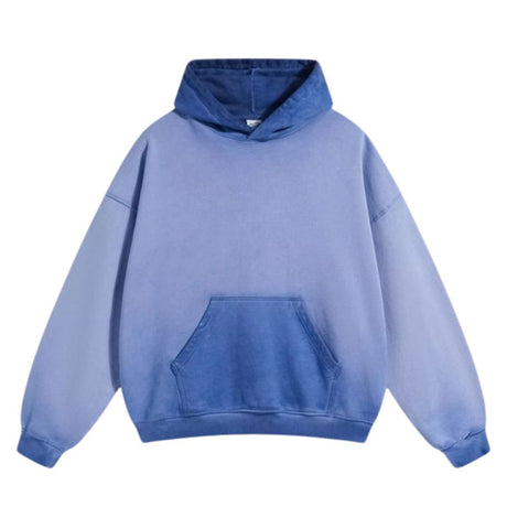 Color-Blocked Hooded Sweatshirt