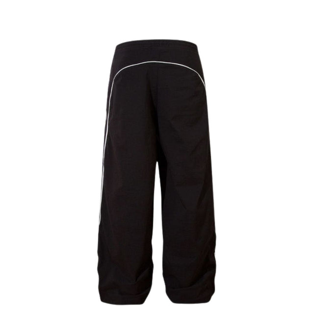 Loose Draped Wide-Leg Pants