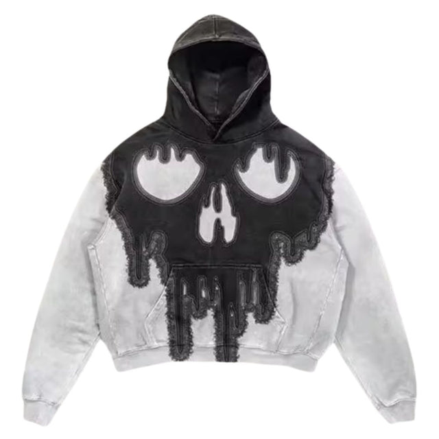 Graphic Print Hooded Sweatshirt