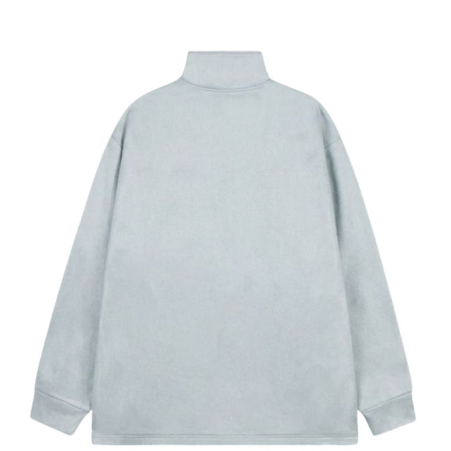 Sweatshirt mit hohem Kragen und Reißverschlussverzierung