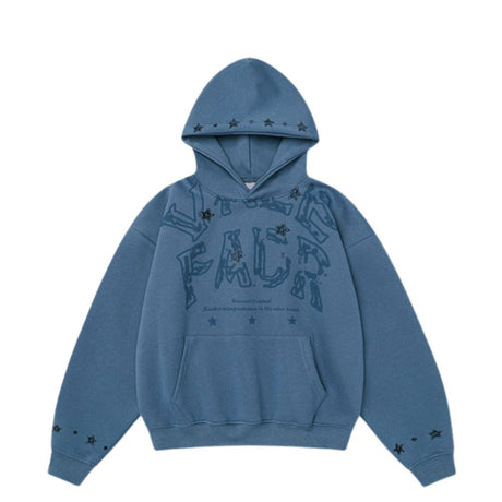 Star Embroidered Hoodie