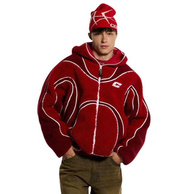 Colorblock Cardigan Jacket