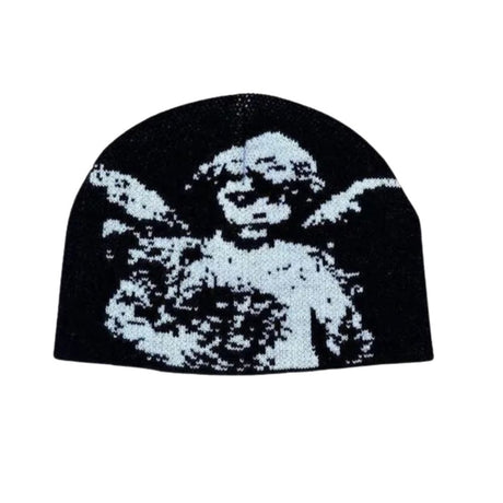 Trendy Cartoon Pattern Knit Beanie