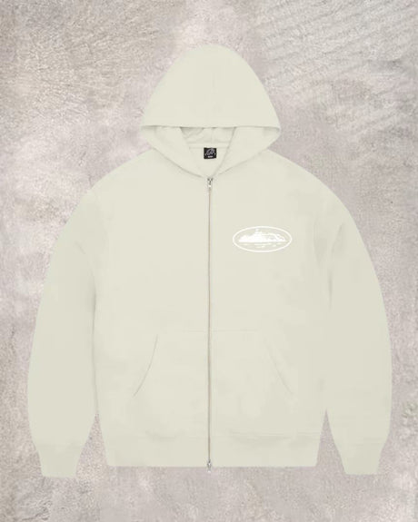 Hip-Hop Puff Print Hooded Tracksuit