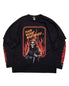 Flame Skull Two-Piece Sweatshirt
