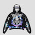 Smoking Skull Graphic Hoodie