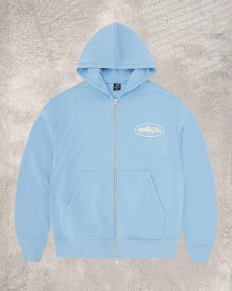 Hip-Hop Puff Print Hooded Tracksuit