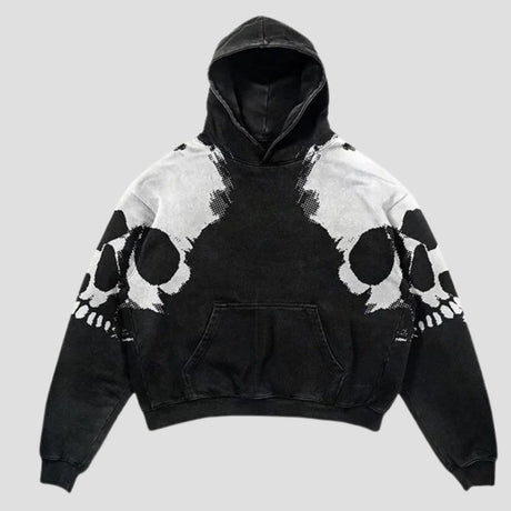 Graphic Print Hooded Sweatshirt