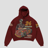 Graffiti Cartoon Graphic Oversized Hoodie