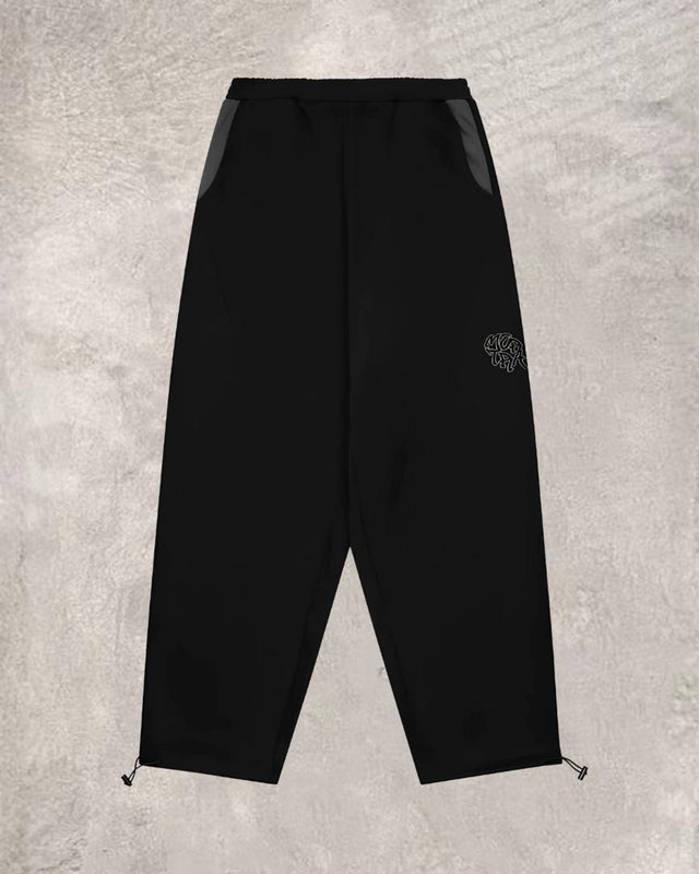 Hip-Hop Patchwork Embroidered Tracksuit