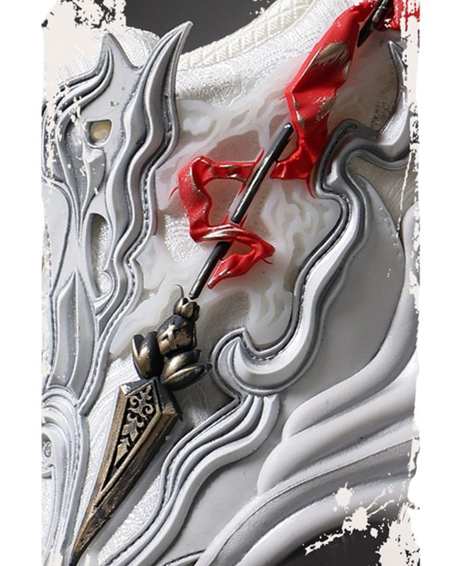 Nezha Chinese Chunky Sneakers – White