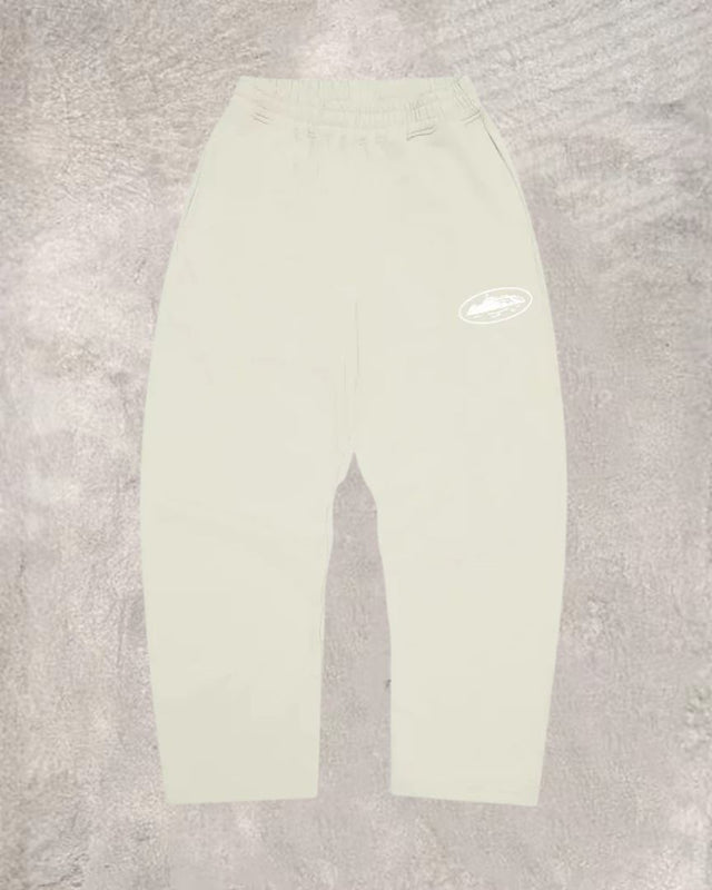 Hip-Hop Puff Print Hooded Tracksuit