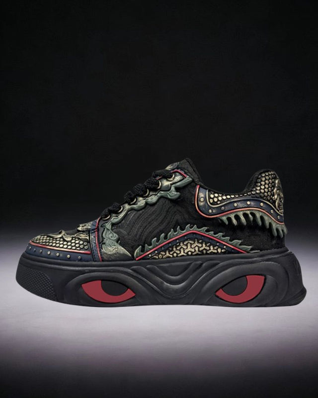 Wukong-Inspired Artistic Chunky Sneakers