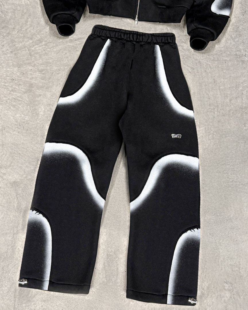 3D Techwear Hooded Set