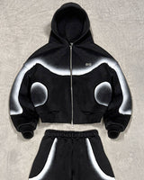 3D Techwear Hooded Set