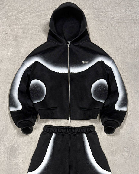3D Techwear Hooded Set