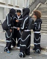 3D Techwear Hooded Set