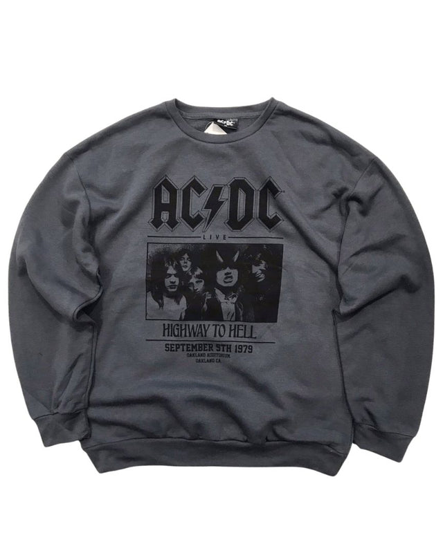 Vintage Metal Band Skull Sweatshirt