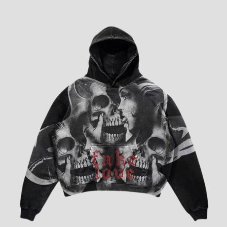 Floral Flame Hoodie